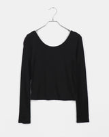 Muleu Flower Pattern Round Neck Long-Sleeved T-Shirt