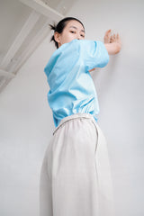 Stretch jogger pants, Beige