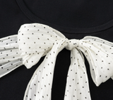 Maelin Dot Ribbon Tee