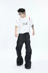 Deconstructed Print T-Shirt