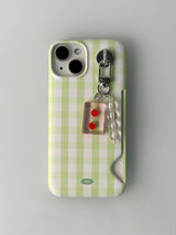 Apple Mint Grid Card Hard Case