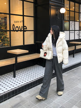 [MADE] ENTOL VELOUR WIDE PANTS
