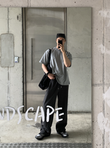 [Limited Quantity] ルック ステーブル 2WAY クーリング ナイロン ワイド バンディング パンツ