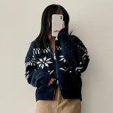 Chenly Nordic Two Way Knitwear Zip-Up