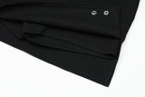 アイレットスリットスカート (black)