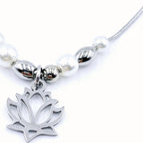 ロータスフラワーネックレス/lotus flower necklace
