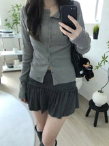 Pound lace cardigan (3 colors)