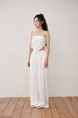 Flower scarf (Ivory)
