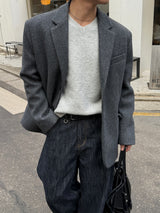 Duns wool blazer jacket