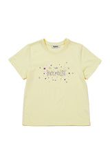 Hey Pals Milkyway T-shirt [Lemon yellow]