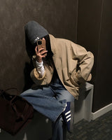 [Bellide made] Houston Color Scheme Two-Way Jacket