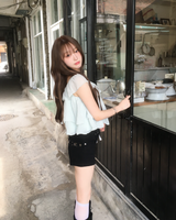 Frill cancan blouse
