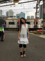 frilly pop dress (2color)