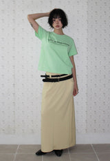 BELT-LOOP MAXI SKIRT