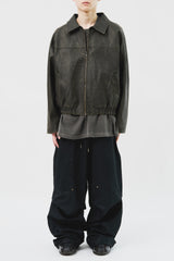 Martin Rivet Wide Pants (3color)
