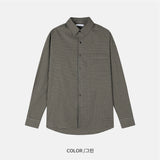 Weave Check Shirt (3 Colors)