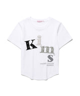 Messy Starcheck App Tee White (KIB6MFT501B)