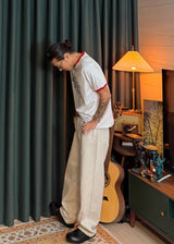 Cotton wide Color Pants 2COLOR