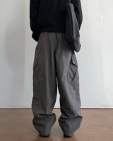 Winter Nylon Cargo Pants