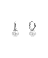 [925 silver] Deux.silver.197 / ペンデュパールピアス (シルバー)