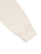 Women's Regular Fit Bear Friends クロップドスウェットシャツ クリーム (FCF1TS202W)