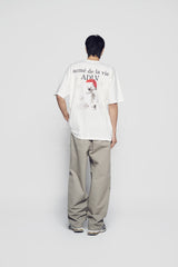 24FW スノーベア 半袖Tシャツ クリーム