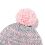 TROLLS JACQUARD ニットポンポンビーニー - MELANGE GRAY