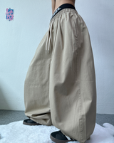 BASIC BALLOON COTTON PANTS
