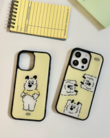 Yellow t-shirt Epoxy bumper Smartphone Case