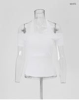 [MADE] セルネセット - ホルタータンクトップオフショルダーT