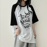 リミンボクシーフィットカラーラグラン半袖Tシャツ