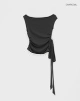 [MADE] Renne Wrap Uncovered Tank Top