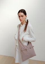 ベーシックシルキーシュシュ_White