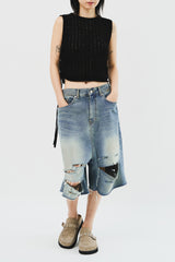 (W) Side String Knit (3color)