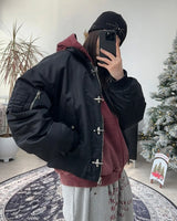 アーチドバックルフライトジャケット