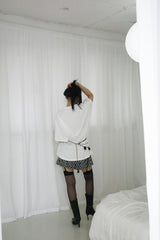 COVEN Tシャツ (WHITE / CHARCOAL)