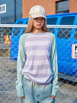 STAR STRIPE KNIT MINT