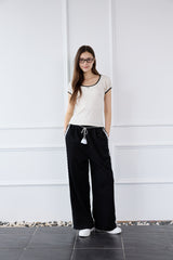 MORI LACE TRACK PANTS