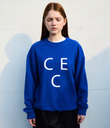 CEC TRIANGLE LOGO SWEATSHIRT(BLUE)