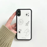 [made] sun, moon, star (epoxy bumper case)