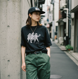 TROUBLE TROUBLE ( GIRL OVERSIZE TEE )