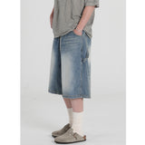 BRUSH CARPENTER BERMUDA DENIM PANT'S