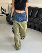 24SS Cropped Half Turtleneck Sleeveless T-Shirt