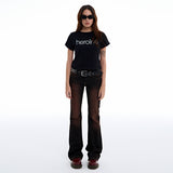 MP WASHED BOOTSCUT JEANS BLACK