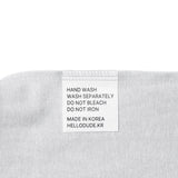 Big tote bag - Washed gray