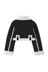 CROP MOUTON JACKET