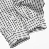 offset stripe shirt_white