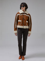 [LINE] Stitched Shearling Mustang