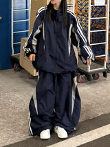 sweep mesh windbreaker