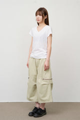 (W) Loading V-neck Top